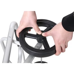 Fashion SONGMICS Caddie de course gris