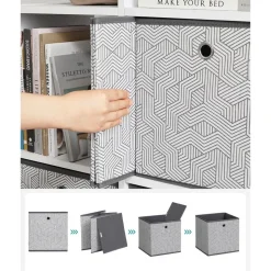 Clearance SONGMICS Caddie de course Noir