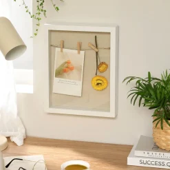 Fashion SONGMICS Cadre photo mural blanc