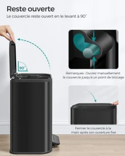 New SONGMICS Cadre photo profondeur blanc