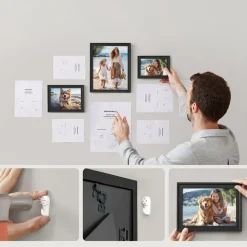 Outlet SONGMICS Cadre pêle-mêle 4 photos