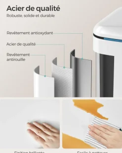 Best Sale SONGMICS Cadre pêle-mêle 10 photos Blanc