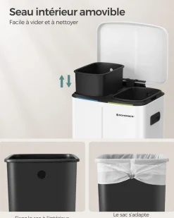 Best Sale SONGMICS Cadre pêle-mêle 10 photos Blanc