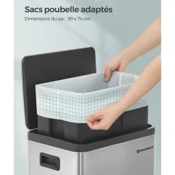 Sale SONGMICS Cadres photo Blanc