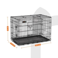 Flash Sale SONGMICS Cage 92,5 x 57,5 x 64 cm Noir