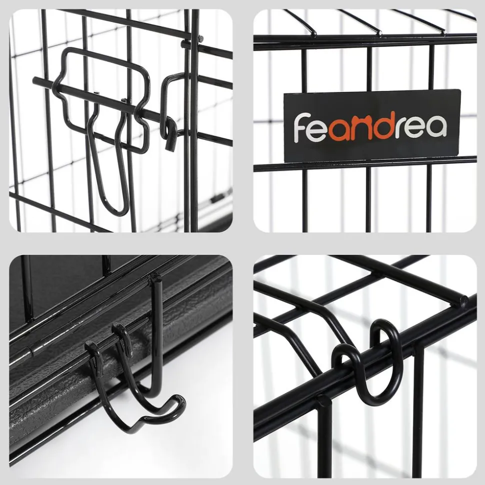 Flash Sale SONGMICS Cage 92,5 x 57,5 x 64 cm Noir