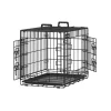 Outlet SONGMICS Cage pliable double porte