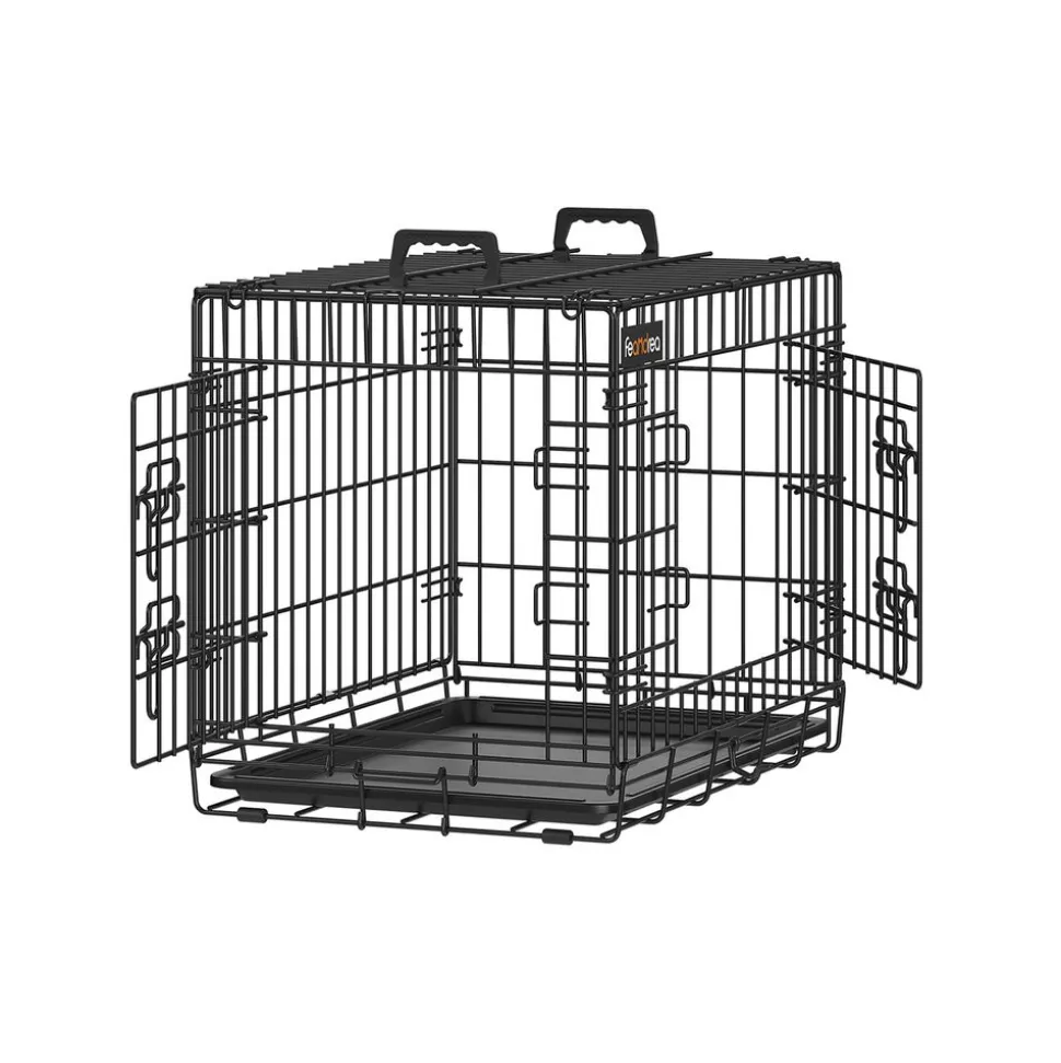 Outlet SONGMICS Cage pliable double porte