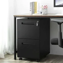 Cheap SONGMICS Caisson 2 tiroirs blanc