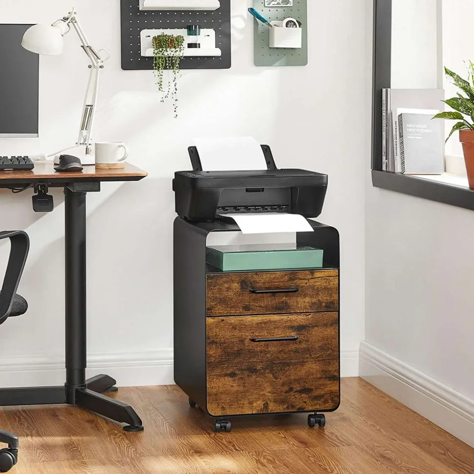 Online SONGMICS Caisson 2 tiroirs blanc