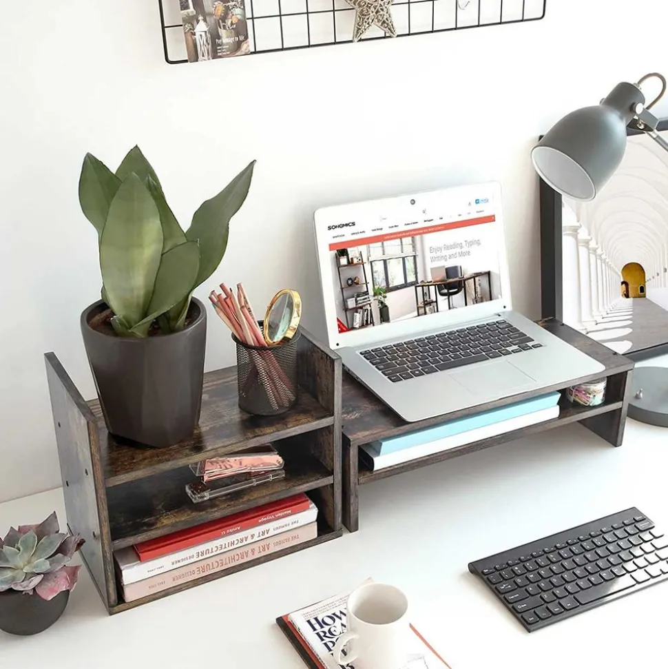 Best SONGMICS Caisson 3 tiroirs bleu Blanc