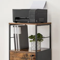 Cheap SONGMICS Caisson 2 tiroirs industriel