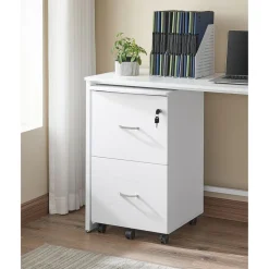 Best Sale SONGMICS Caisson 2 tiroirs industriel Noir