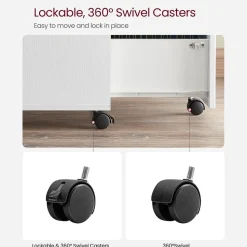 Best Sale SONGMICS Caisson 2 tiroirs industriel Noir