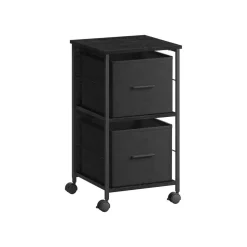 Fashion SONGMICS Caisson de bureau à 3 tiroirs verrouillables blanc nuage