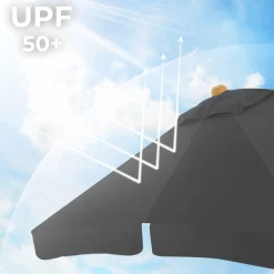 Clearance SONGMICS Canisse 0,9 x 5 m gris foncé