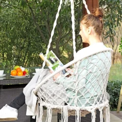 Online SONGMICS Chaise à bascule Gris