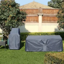 Fashion SONGMICS Chaise à bascule jardin Blanc