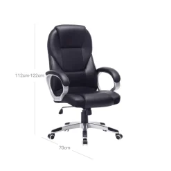 Cheap SONGMICS Chaise bureau matelassé Blanc