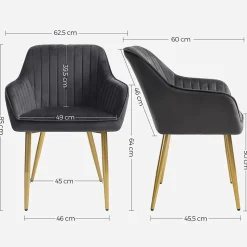 Sale SONGMICS Chaise confort PU