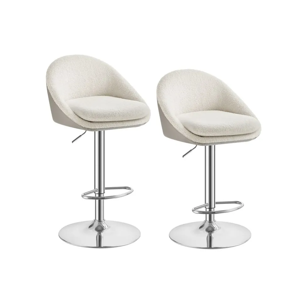 Clearance SONGMICS Chaise de Bar Réglables en Hauteur