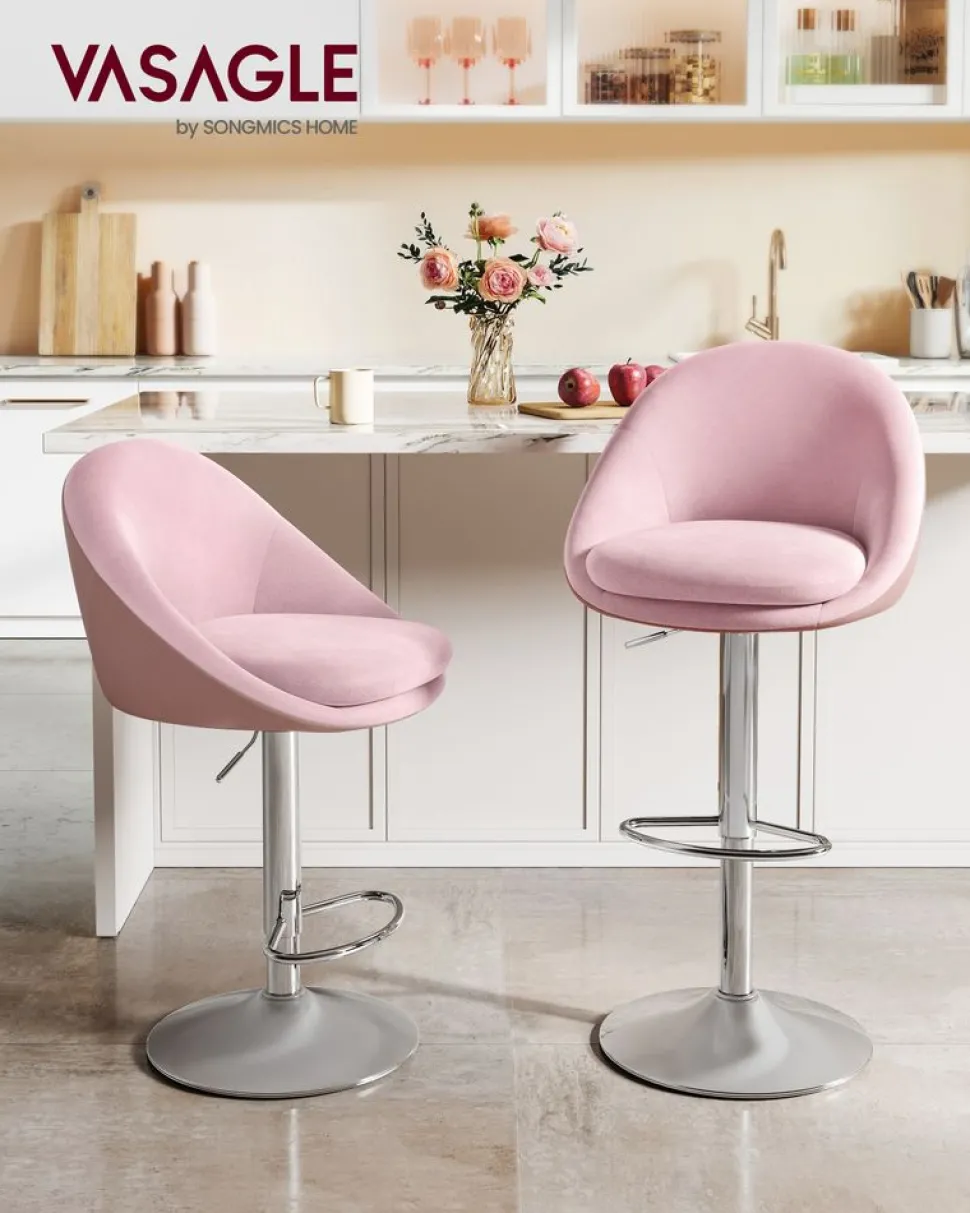 Clearance SONGMICS Chaise de Bar Réglables en Hauteur