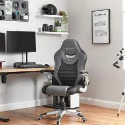Online SONGMICS Chaise de bureau appui-tête Blanc