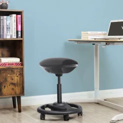 Cheap SONGMICS Chaise de bureau appui-tête noir