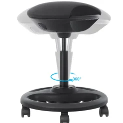 Cheap SONGMICS Chaise de bureau appui-tête noir