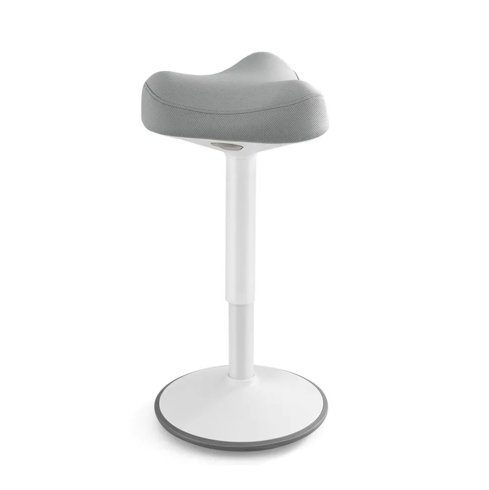 Outlet SONGMICS Chaise de bureau appui-tête maille Blanc