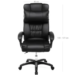 Cheap SONGMICS Chaise de bureau chic Blanc