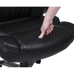 Cheap SONGMICS Chaise de bureau coussin Blanc