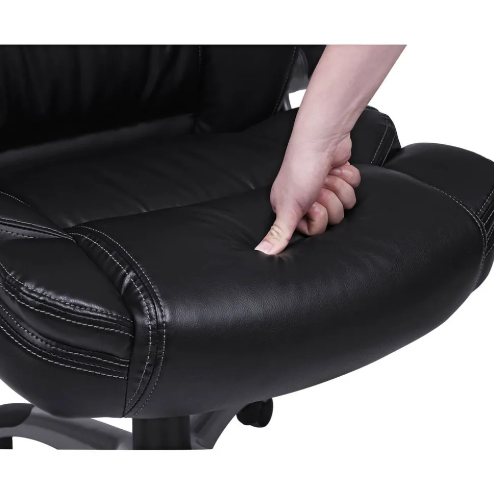 Cheap SONGMICS Chaise de bureau coussin Blanc