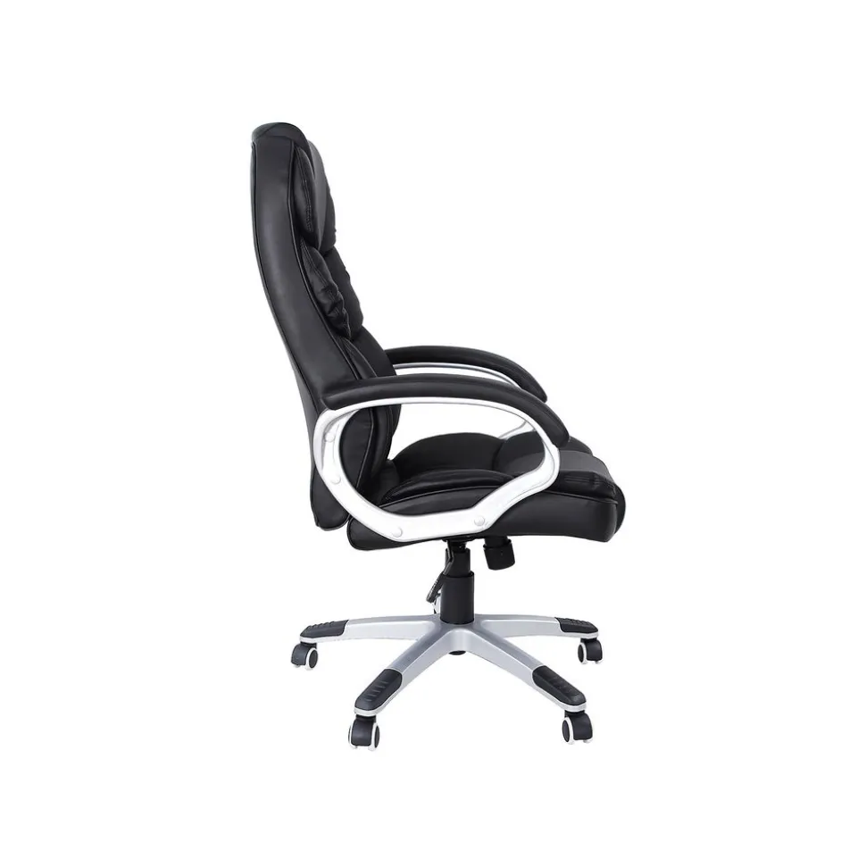 Discount SONGMICS Chaise de bureau ergonomique Blanc