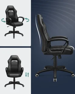 Sale SONGMICS Chaise de bureau maille