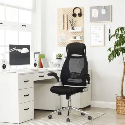 Clearance SONGMICS Chaise de bureau PU
