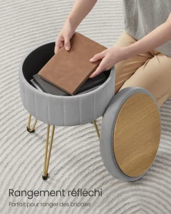 Shop SONGMICS Chaise de bureau respirante Blanc