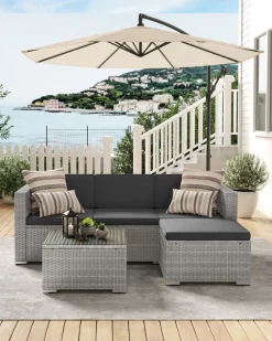 Cheap SONGMICS Chaise de plage vert