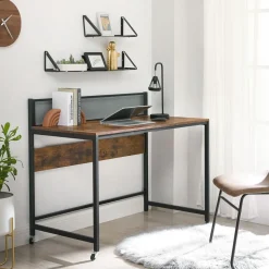 Shop SONGMICS Chaise gaming noir Gris