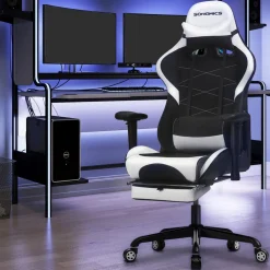 Clearance SONGMICS Chaise gaming orange