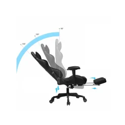 Clearance SONGMICS Chaise gaming orange