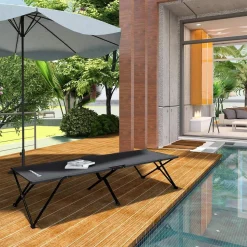 Hot SONGMICS Chaise hamac bleu