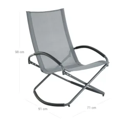 Best SONGMICS Chaise hamac bleu blanc