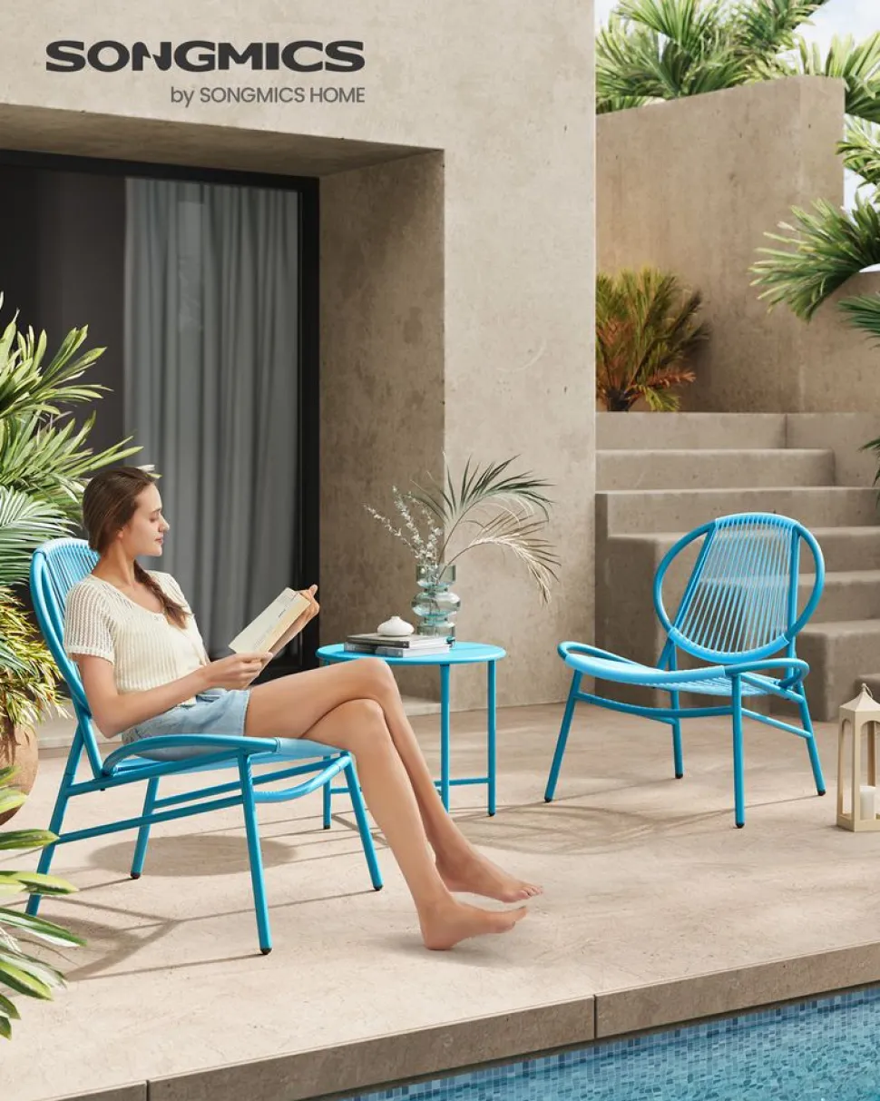 Best SONGMICS Chaise longue pliable grège