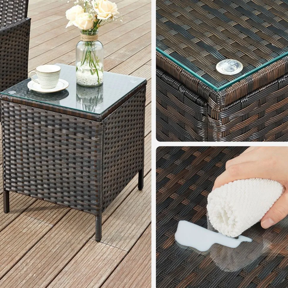 Clearance SONGMICS Chaise pliante gris