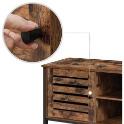 Discount SONGMICS Chariot à linge XL noir