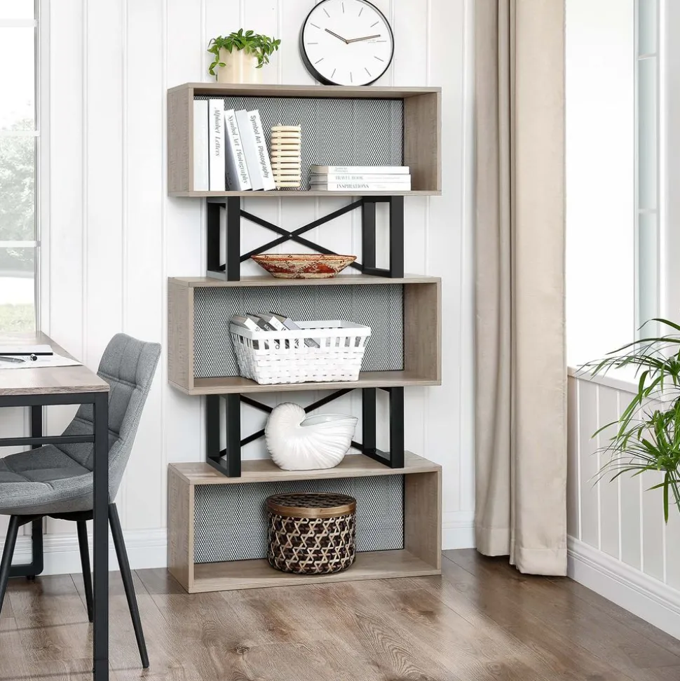 Cheap SONGMICS Chariot à linge XXL gris