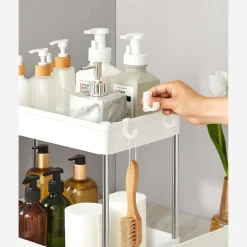 New SONGMICS Chariot 3 niveaux blanc