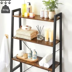 Store SONGMICS Chariot 3 niveaux Blanc