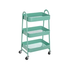 Best Sale SONGMICS Chariot mobile à 3 niveaux noir